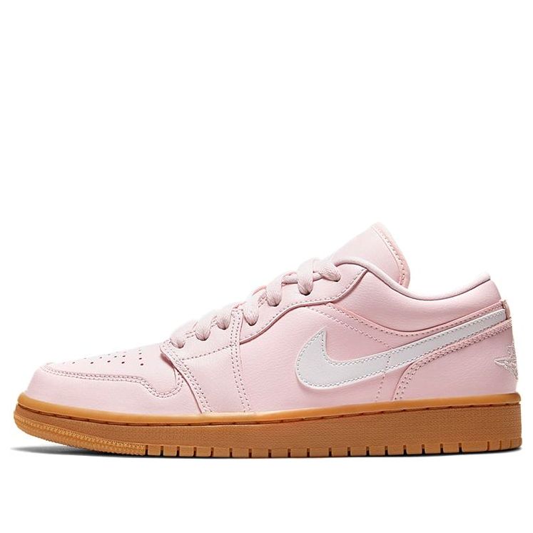 (WMNS) Air Jordan 1 Low 'Arctic Pink Gum'  DC0774-601 Signature Shoe