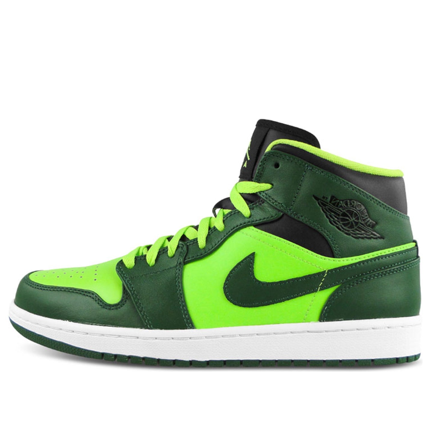 Air Jordan 1 Mid 'Hulk'  554724-330 Classic Sneakers