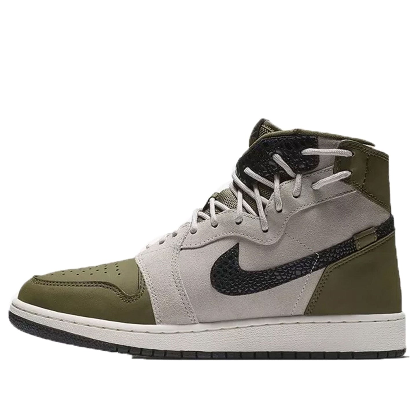 (WMNS) Air Jordan 1 Rebel XX 'Olive Canvas'  AR5599-300 Classic Sneakers